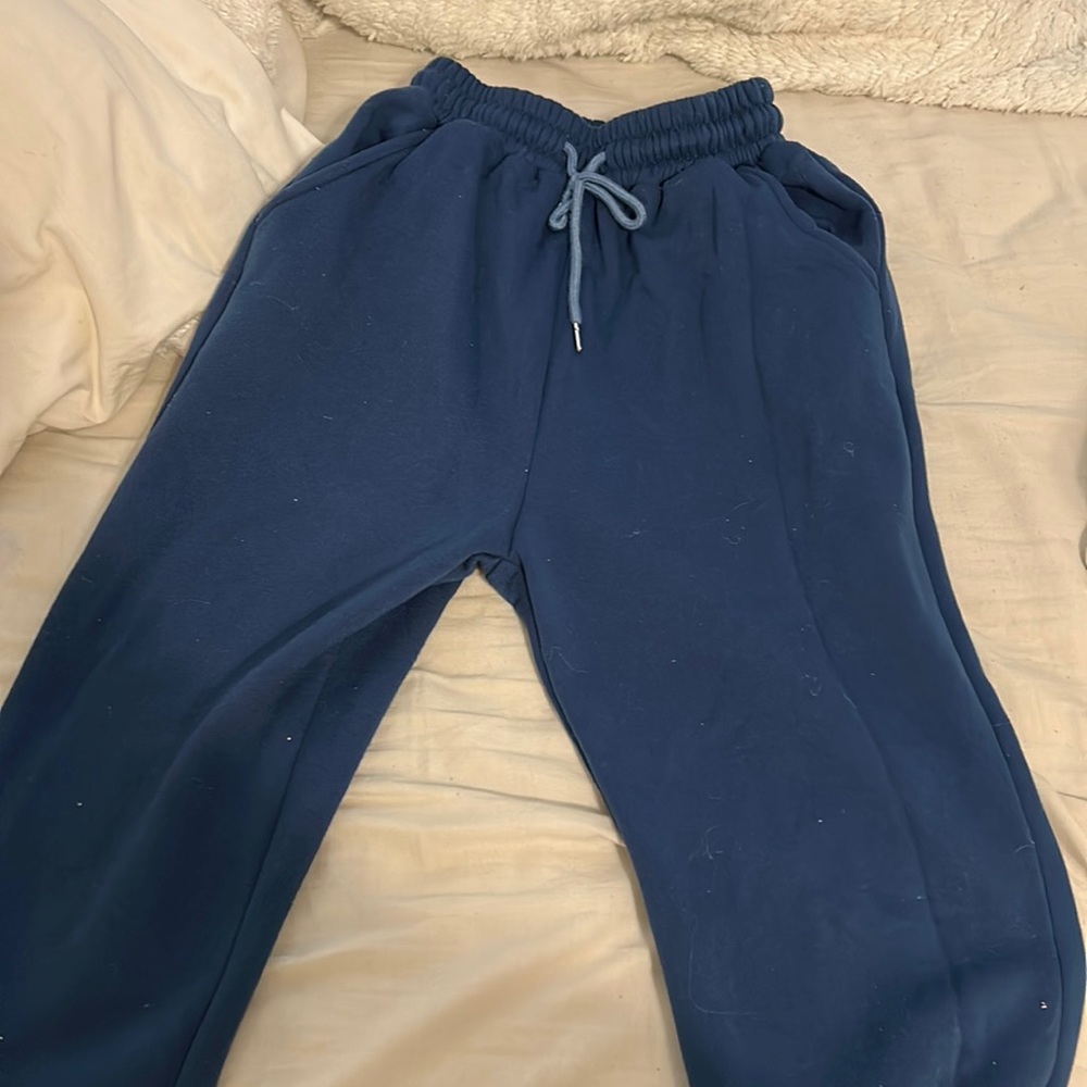 Blue shein sweatpants